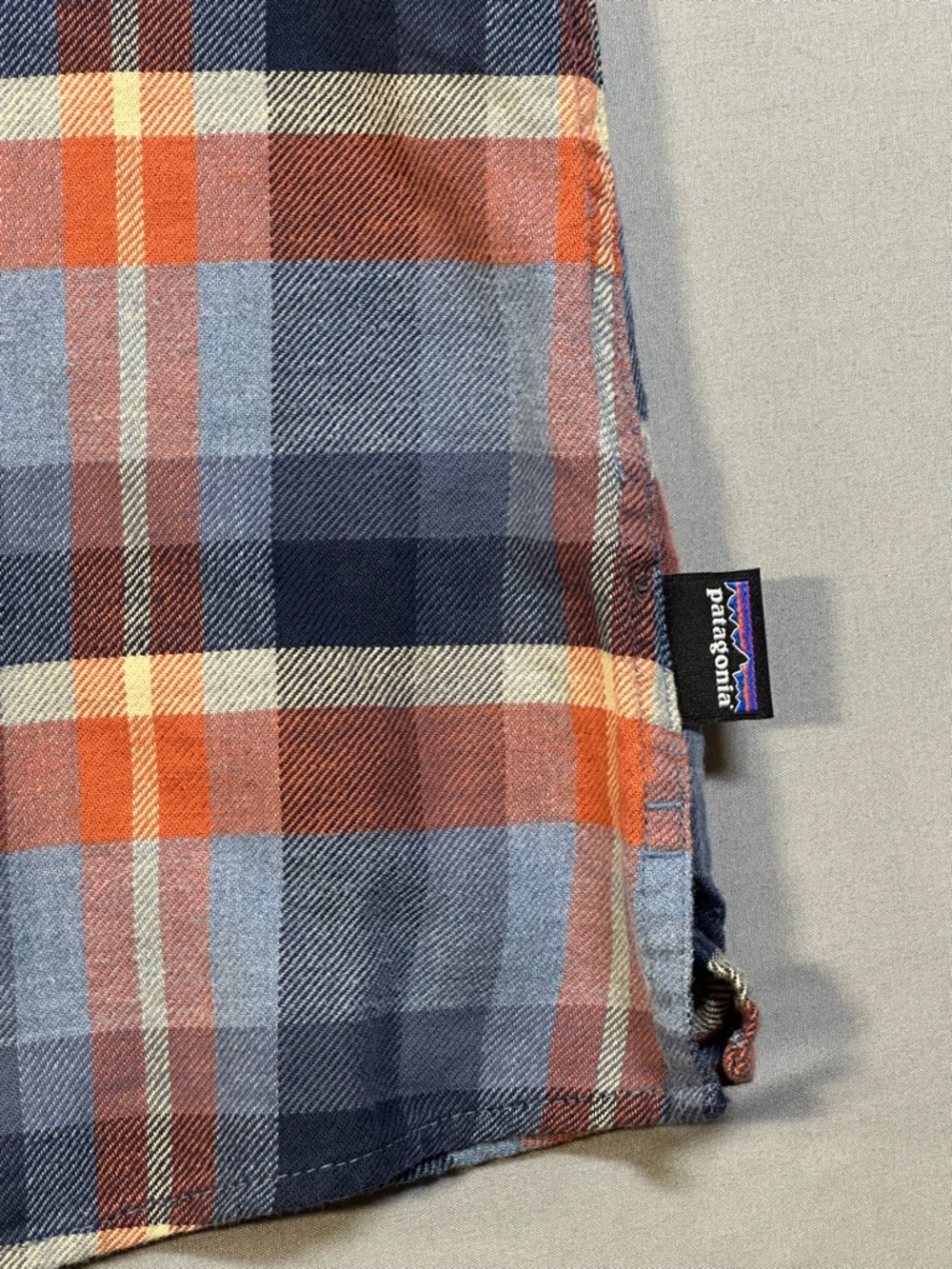 Patagonia Heywood Flannel Shirt, Button Up, Organic Cotton - Womens 8 - Picture 8 of 15